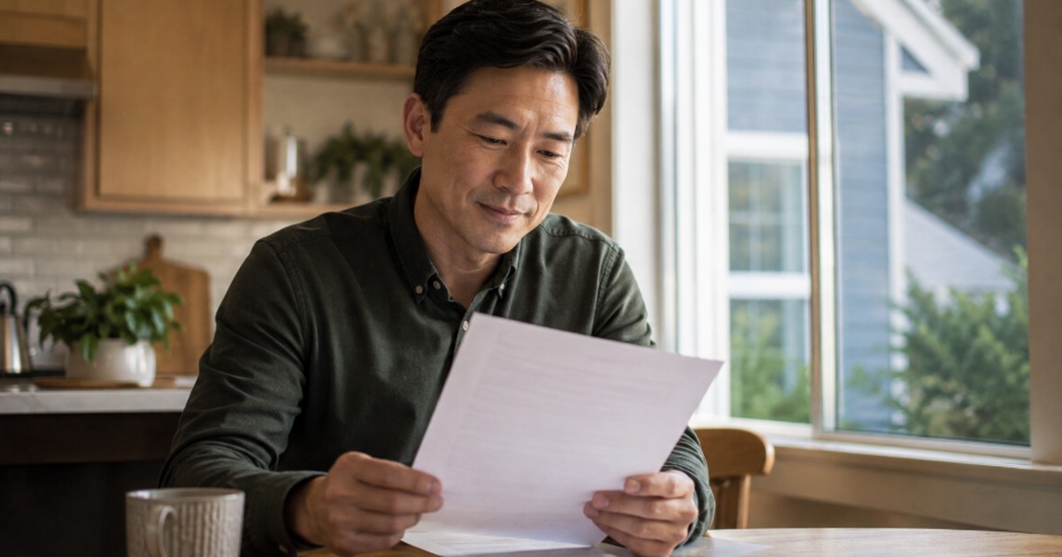 Homeowner reviewing what does homeowners insurance cover in a kitchen